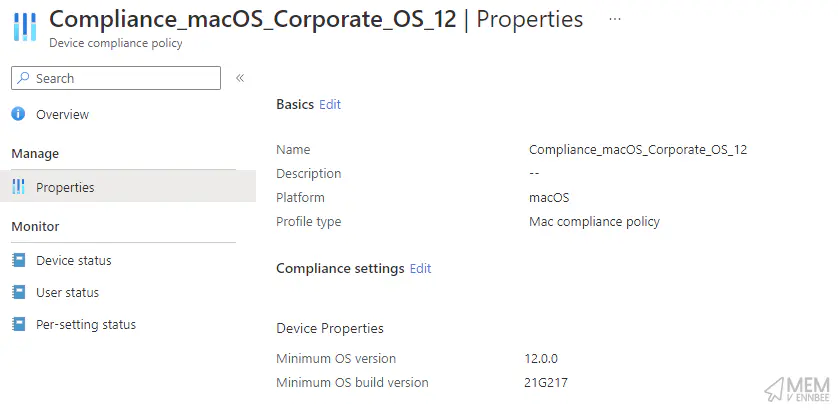 macOS 13 Compliance before