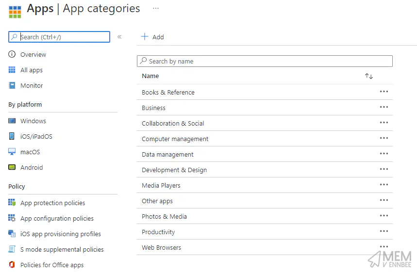 New App Categories