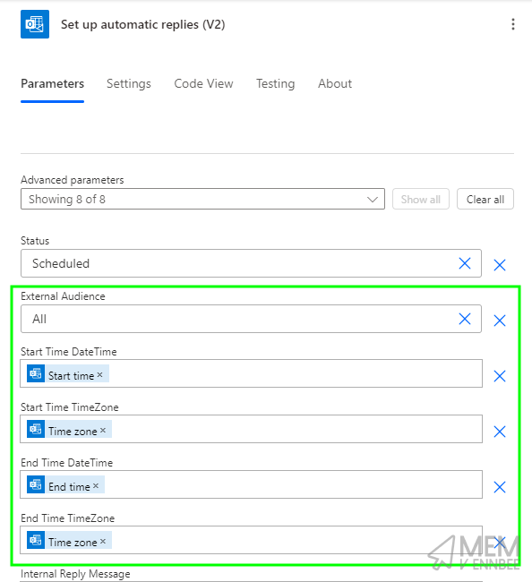 Configuring Automatic Reply