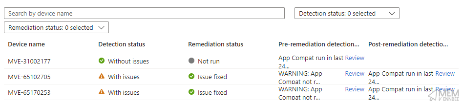 Feature Update Readiness Remediation Report